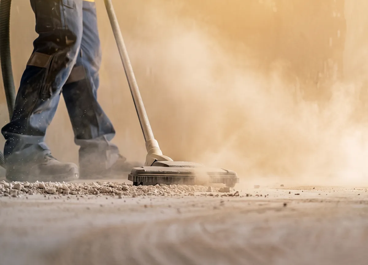 Nettoyage de fin de chantier après travaux à Limoges